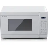 Vestel SHARP YC-MG02E-C 2-in-1 Mikrowelle (20 L, 800 W MW, 1000 W Grill, 11 Leistungsstufen), (8 Automatikprogramme, 25,5 cm Glasdrehteller, Timer), Crystal
