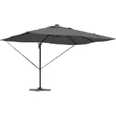 Syfax Sonnenschirm 352 x 251 x 265 cm Polyester und Aluminium
