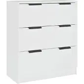 Syfax Sideboard Weiß 60x30x70 cm Holzwerkstoff