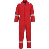 Portwest Leichte antistatische Fr-Overall 280g Farbe: Rot Größe XXXL -