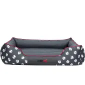 HOBBYDOG Prestige bed - Gray with feet XL
