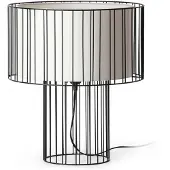 Faro 29311, Schwarz, Stahl, IP20, II, E27, 1 Glühbirne(n)