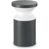 Ideal Lux Sockelleuchte Torre anthrazit Aluminium Höhe 22 cm