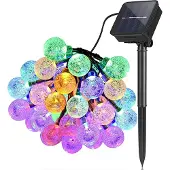 Forever Light Solar LED Lichterkette SCB61 6,5?m 30 Kugeln