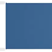 The Living Store Senkrechtmarkise Blau 60x800 cm Oxford-Gewebe