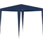 Syfax Partyzelt Festzelt Blau 2,5x2,5x2,4m, UV-beständig und wasserfest