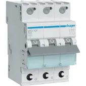 Hager MBS306 Leitungsschutzschalter 3 polig 6kA B-Charakteristik 6A QuickConnect 3 Module