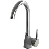 Pyramis BELLO DUO Wasserhahn, Granit, grauer Beton
