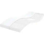 Syfax Schaumstoffmatratze Weiß 80x200 cm 7-Zonen Härtegrad 20 ILD