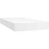 Syfax Taschenfederkernmatratze Mittel Weiß 120x190x20 cm Kunstleder