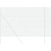 Syfax Sechseckgeflechtzaun 1,5 x 10 m PVC Grün