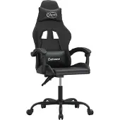 Syfax Gaming-Stuhl Schwarz Kunstleder