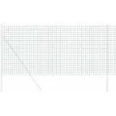 Syfax Eurozaun Grün 1,4 x 10 m PVC-beschichtetes Eisen