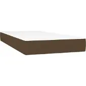 Syfax Taschenfederkernmatratze für Kinder Mittel Braun 80x160 cm Stoff