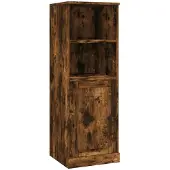 Syfax Highboard Räuchereiche 36x35,5x103,5 cm Holzwerkstoff