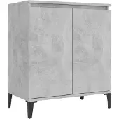 Syfax Sideboard Betongrau 60x35x70 cm Holzwerkstoff