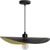 Toolight Hängelampe App1470-1Cp Black Brush Gold