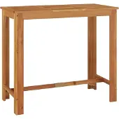 Syfax Garten-Bartisch 120x60x105 cm Massivholz Akazie