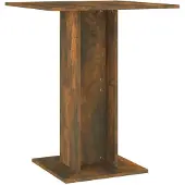 Syfax Bistrotisch Räuchereiche 60x60x75 cm Holzwerkstoff