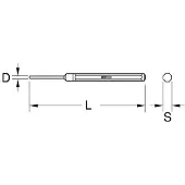 Ks Tools BRONZEplus Splinttreiber - 963.2592