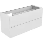Keuco Waschtischunterschrank Edition 11 140x70x53,5cm, Lac s-matt, Gl. Trüf. kl