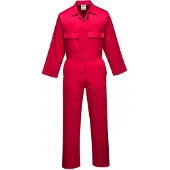 Portwest S999 Euro-Arbeitsoverall aus Polyester-Baumwolle Red Gr. XXXL