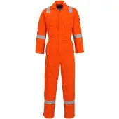 Portwest Leichte antistatische Fr-Overall 280g Farbe: Orange Größe XXL -