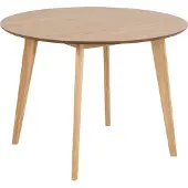 Fonq Roxby Esstisch Rubberwood/Holzwerkstoff Ø105x76 cm