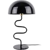 Leitmotiv Tischleuchte Twist Enamel Black (51x31cm)
