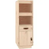Syfax Highboard 34x40x108,5 cm Massivholz Kiefer