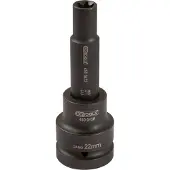 Ks Tools 450.0451, Buchse, 3/4", 1 Kopf/Köpfe, E18, Chrom-Molybdän-Stahl, Chrom