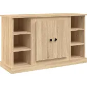 Syfax Sideboard Sonoma-Eiche 100x35,5x60 cm Holzwerkstoff