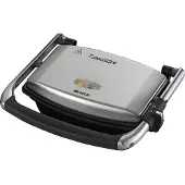 Ariete Toast- und Grillgerät (schmal), 1000 W, Silber