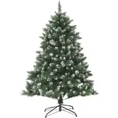 Syfax Künstlicher Weihnachtsbaum mit Ständer 120 cm PVC