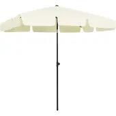 Syfax Strandschirm Sandgelb 200x125 cm