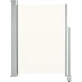Syfax Ausziehbare Seitenmarkise 100 x 300 cm Creme