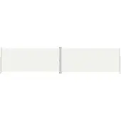 Syfax Seitenmarkise Ausziehbar Creme 220x1000 cm