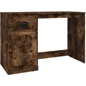 Syfax Schreibtisch mit Schublade Räuchereiche 115x50x75cm