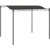 Syfax Pavillon 3 x 2,4 m Anthrazit und Schwarz