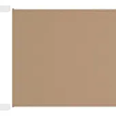 Syfax Senkrechtmarkise Taupe 60x1200 cm Oxford-Gewebe