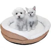 Syntrox Germany Syntrox Beheizbares Tierbett Hundebett Katzenbett Schlafplatz 76x12cm
