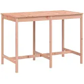 Syfax Gartentisch 159,5x82,5x110 cm Massivholz Douglasie