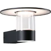Paulmann LED-Außenwandleuchte Sienna, Aluminium, Sensor