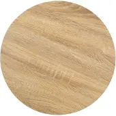 Syfax Bistrotisch Hellbraun 40 cm MDF