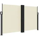 Syfax Seitenmarkise Ausziehbar Creme 140x600 cm