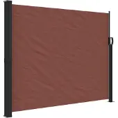 Syfax Seitenmarkise Ausziehbar Braun 160x300 cm
