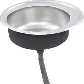 Syfax Einbauspüle mit Sieb und Siphon Edelstahl