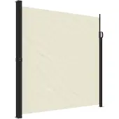 Syfax Seitenmarkise Ausziehbar Creme 200x500 cm