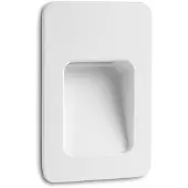 Faro 70396, Außen-Bodenbeleuchtung, Weiß, Aluminium, IP44, II, 3 W