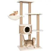 Syfax Katzen-Kratzbaum 126 cm Seegras